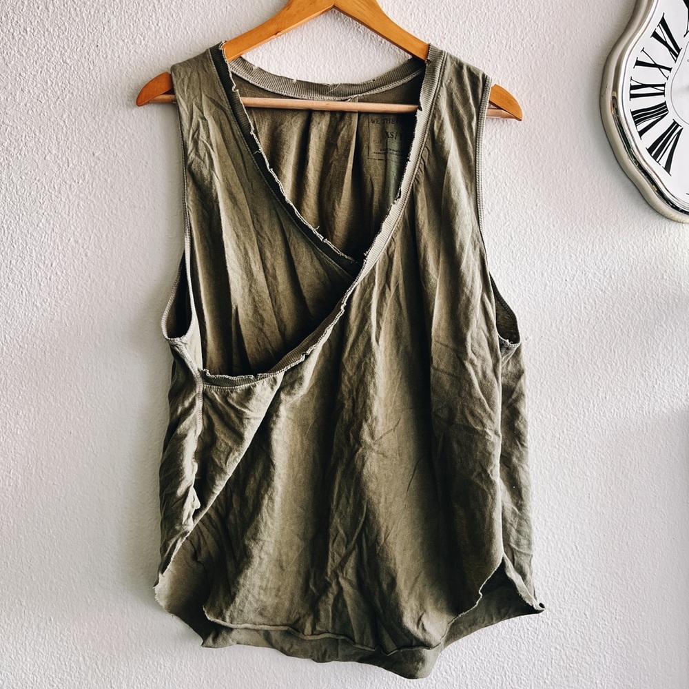 We the free cross tank top